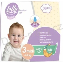 LOLLY BABY Premium soft 3 38 ks