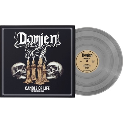 Damien - Candle Of Life (The 1992 Demo Tape) (Grey Coloured) (LP) (5600251218183)