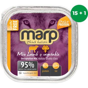 Marp Holistic Adult Dog Mix Lamb & Vegetable 16 x 100 g