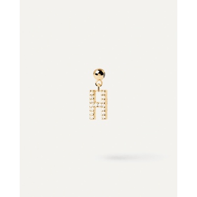 PDPaola Pozlacený přívěsek "H" Charms CH01 057 U