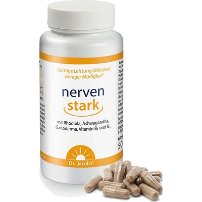 Dr. Jacobs Medical Pevné nervy nervenstark 100 kapsúl