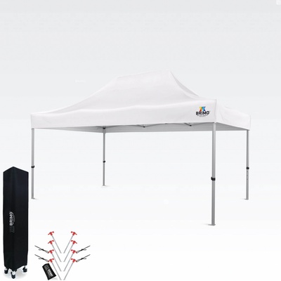BRIMO Zahradní párty stan 3x4,5 m bez stěn Bílá S. Alu