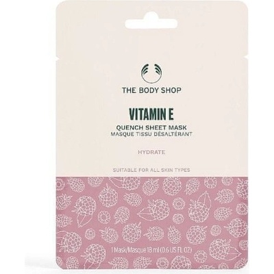 The Body Shop Hydratačná zlupovacia pleťová maska pre všetky typy pleti Vitamín E 18 ml