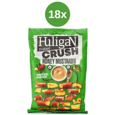 Huligan preclíky med a hořčice 18x65g
