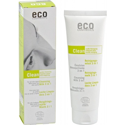 Eco Cosmetics čistící mléko 3v1 125 ml