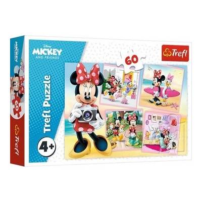 Trefl Trefl: Мини Маус фотографът Пъзел - 60 части