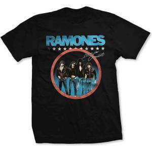 Ramones Circle Photo Black L Риза (RATS47MB03)
