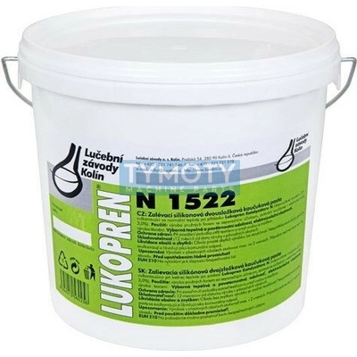 Lukopren T 1990 plastický silikonový tmel 10 kg biela