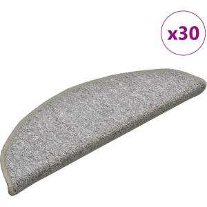 vidaXL Самозалепващи стъпаловидни постелки 30 бр. 56 x 17 x 3 cm (3365746)