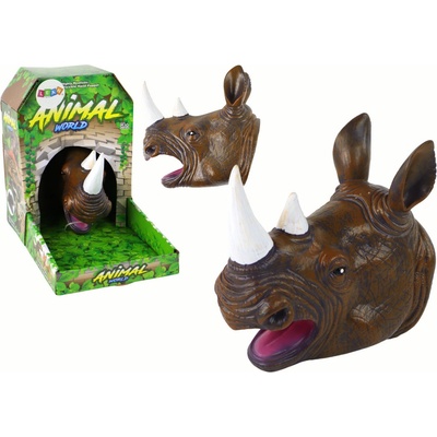 mamido Maňuška na ruku nosorožec hnedý