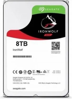Seagate IronWolf NAS 3.5 8TB 7200rpm 256MB SATA3 (ST8000VN004)