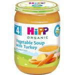 Hipp Био пюре Hipp - Зеленчукова супа с пуйка, 190 g (7963) - baby
