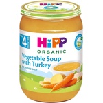 Hipp Био пюре Hipp - Зеленчукова супа с пуйка, 190 g (7963) - baby