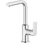 Kludi Смесител за мивка Kludi Pure&Style със страничен лост и изскачащ метален клапан (400250575)