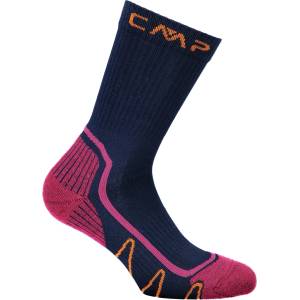CMP Детски туристически чорапи Cmp Kid's Trekking Sock Poly Mid Walking socks - Blue - размер 25-27 (EU) (201-9373-0311)
