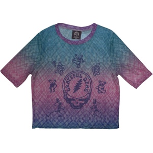 The Grateful Dead Dead Egyptian Gradient (Mesh) Blue S Дамски Риза (GRATEMCT63LBL01)