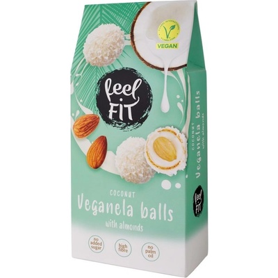 Feel Fit Veganela balls mandle kokos 63 g