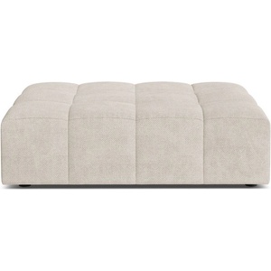 Cosmopolitan Design Кремава шенилова табуретка Chicago - Cosmopolitan Design (COS_POUF_214_F1_CHICAGO1)