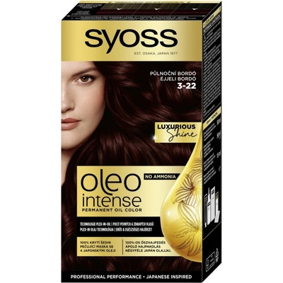 Syoss Oleo Intense Color 3-22 Midnight Bordeaux