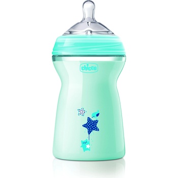 Image 1 of Chicco Шише за хранене Chicco - Natural Feeling РР, за момче, 330 ml, 6 m+ (N0245)