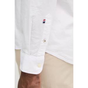 U. S. Polo Assn U. S. Polo Assn. риза мъжка от памук PEACHED OXFORD LS (MUP3247)
