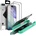 ESR iPhone Air ESR ULTRAFIT ARMORITE защитно стъкло 2бр. , 2.5D, EXTRA силно + заден капак, BLACK GP-181445 (GP-181445)