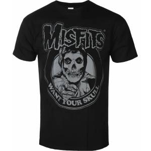 Plastic head мъжка тениска misfits - want your skull - ЧЕРЕН - plastic head - ph12730