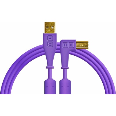 DJ Techtools Chroma Cable Лилав 1, 5 m USB кабел