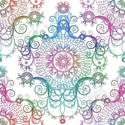 Softshell pružný neon mandala by MIMI
