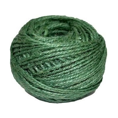 Vázací špagát PP 50g 2 mm - 62m v návinu, zelený