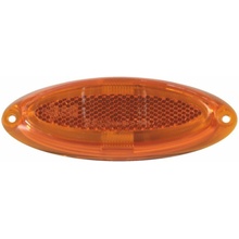 LED obrysové svetlá Dimatec Oval farba oranžová