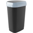 KIS Koš na odpad 80770000306 Dual Swing Bin L 50 l černý
