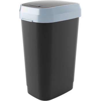 KIS Koš na odpad 80770000306 Dual Swing Bin L 50 l černý