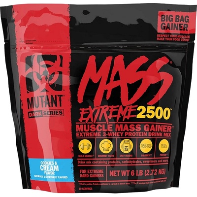 MUTANT Mass XXXTREME 2500, 2720 Grams