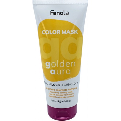 Fanola Color Mask farebné masky Golden Aura zlatá 200 ml