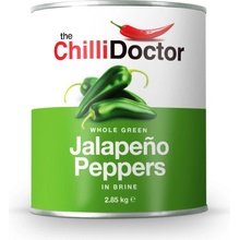 The ChilliDoctor Celé zelené Jalapeño chilli papričky 2,85 kg