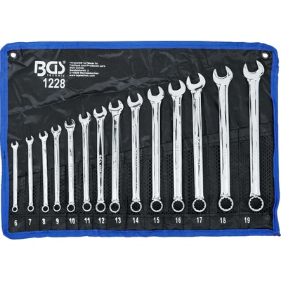 BGS technic Sada očkoplochých klíčů velmi dlouhé 6 - 19 mm 14dílná BGS 1228