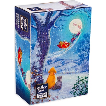 Image 1 of Black Sea Мини пъзел Black Sea от 54 части - Коледа, Ден 17 (BS62217)