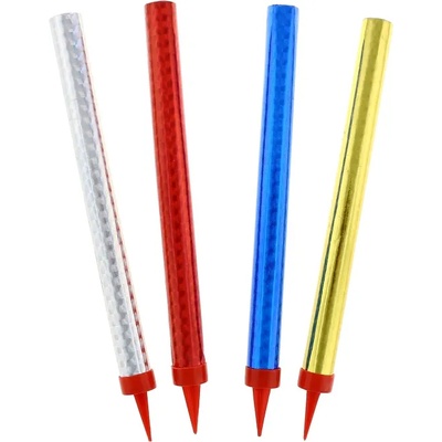 Godan Холографически фонтани за торта - 18 см / 4 бр