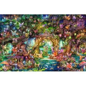 Ravensburger - Puzzle Aime Stewart: The Hidden World of Fairies - 4 000 piese
