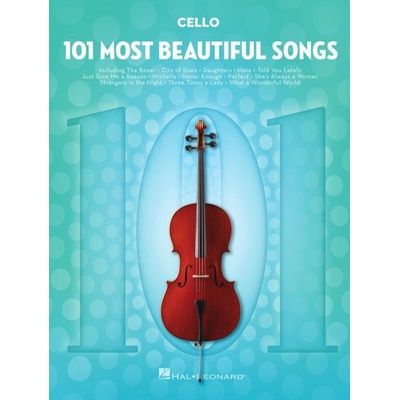 101 Most Beautiful Songs noty na violoncello