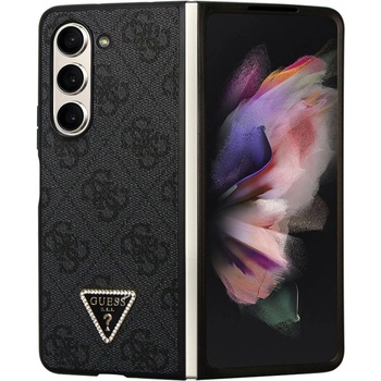 GUESS Гръб Guess 4G PU Leather Triangle Case за Samsung Galaxy Z Fold 5 - Черен (3666339173906)