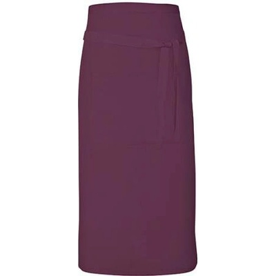Link Kitchen Wear Gastro zástěra X985 Aubergine Pantone 5115 90x80cm
