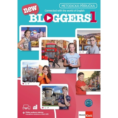 Bloggers new 1 (A1.1) – metodická příručka [tištěná] + MP3/Videa ke stažení + učitelská licence (14 měsíců)