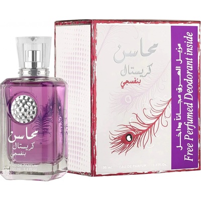 Lattafa Mahasin Crystal Violet parfémovaná voda dámská 100 ml