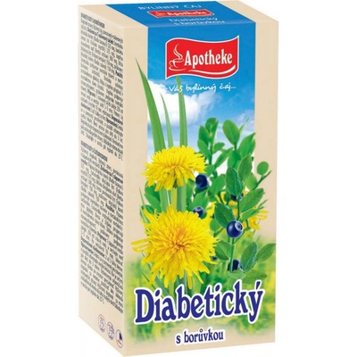 Apotheke diabetický čaj 20 x 1,5 g