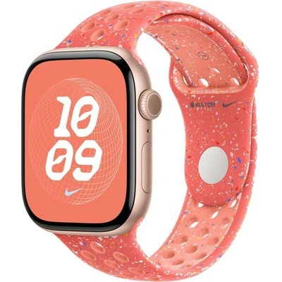 Apple Watch 46 mm ohnivo oranžový športový remienok Nike M/L MYLG3ZM/A