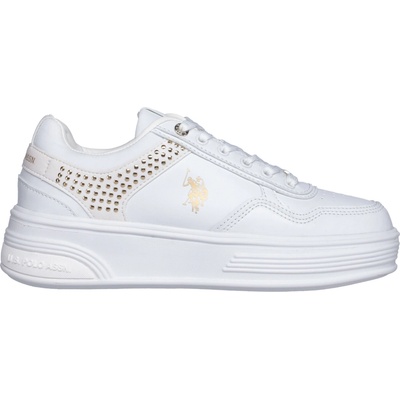 U.S. POLO ASSN. NOLE biela zlatá
