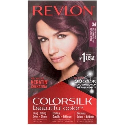 Revlon Colorsilk Beautiful Color 34 Deep Burgundy