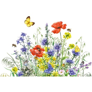 DIMEX ART Флизелинов фототапет картина - диви цветя 375 x 250 см